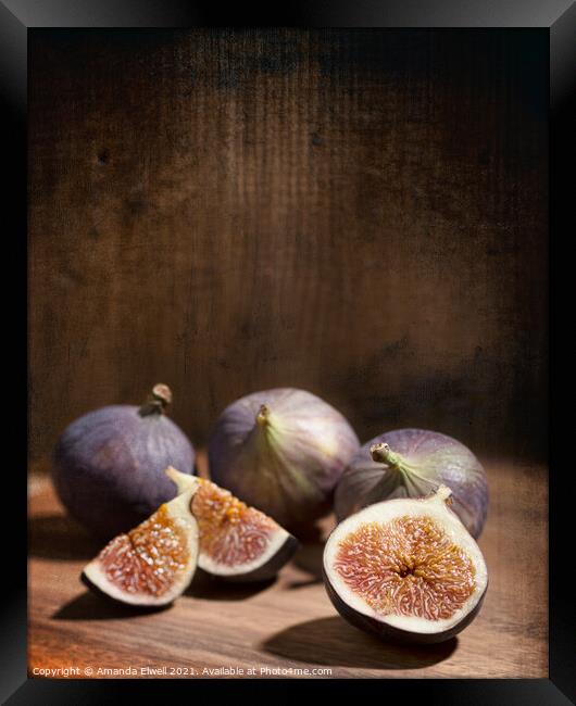 Figs Framed Print by Amanda Elwell