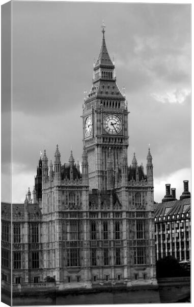 Big Ben in London Canvas Print by Scott Anderson