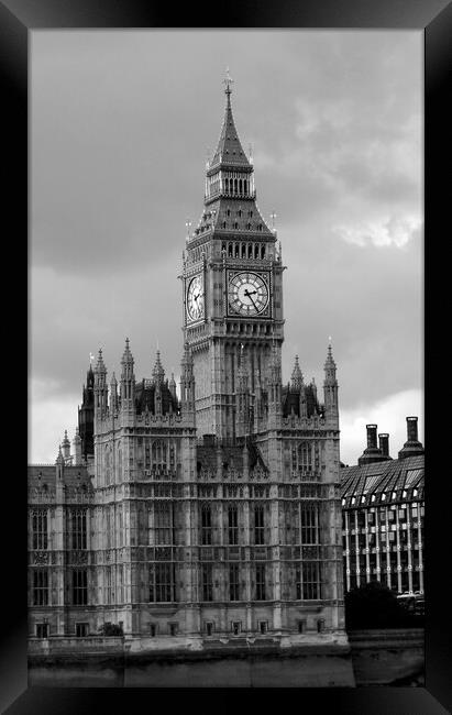 Big Ben in London Framed Print by Scott Anderson