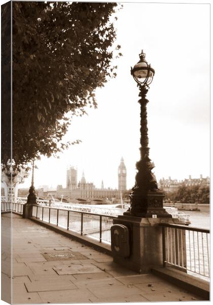 Southbank London Canvas Print by Scott Anderson