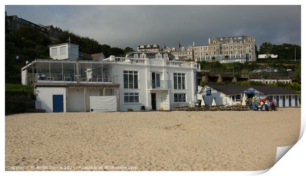 Porthminster Cafe, St Ives, Cornwall Print by Brian Pierce