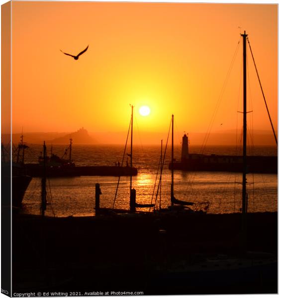 Good Morning St Michael Canvas Print by Ed Whiting