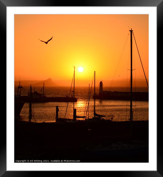 Good Morning St Michael Framed Mounted Print by Ed Whiting