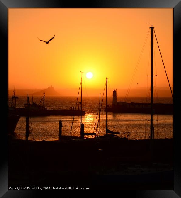 Good Morning St Michael Framed Print by Ed Whiting