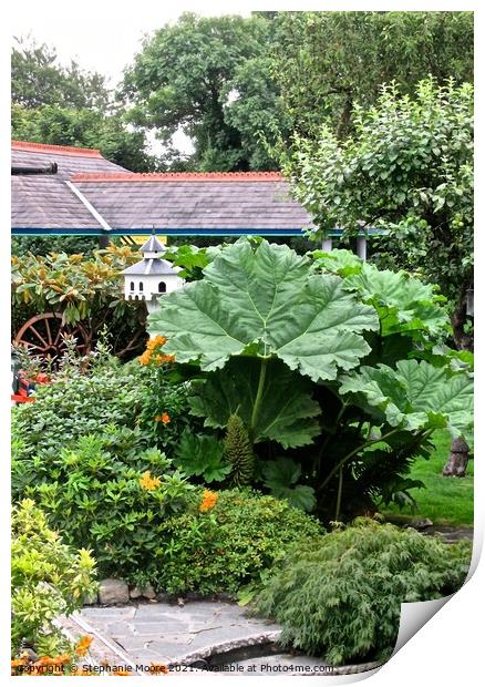 Irish Garden Print by Stephanie Moore