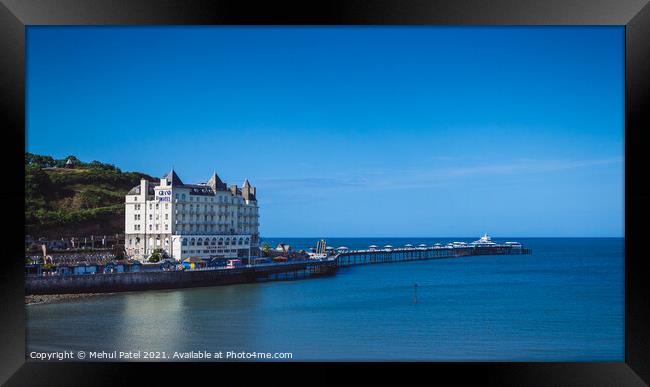 Llandudno Pier, Llandudno, Conwy, Wales, UK Framed Print by Mehul Patel