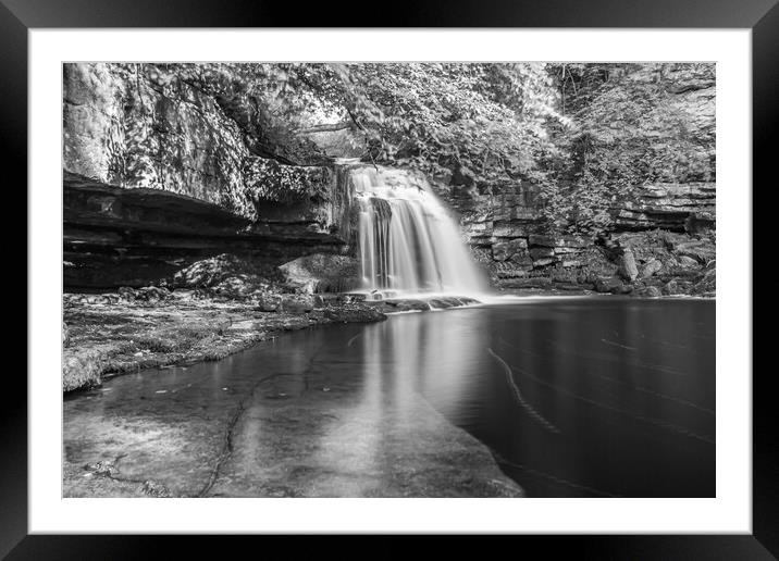 Majestic Cauldron Falls Framed Mounted Print by Kevin Snelling