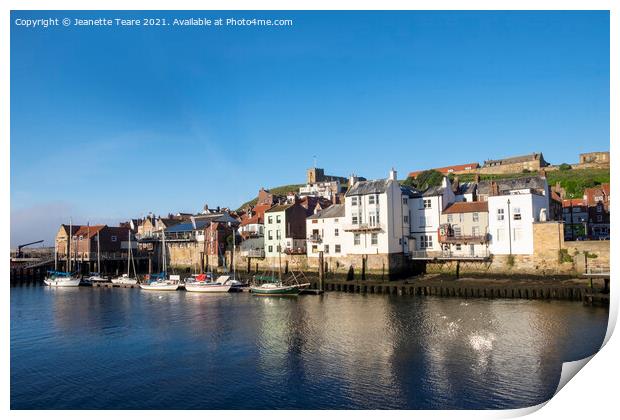 Whitby Print by Jeanette Teare