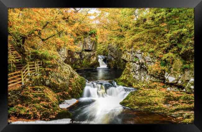 Colours of Autumn  Framed Print by Kevin Clayton