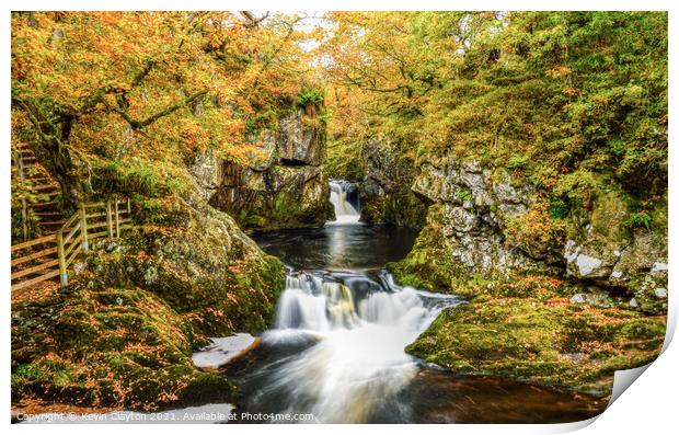 Colours of Autumn  Print by Kevin Clayton