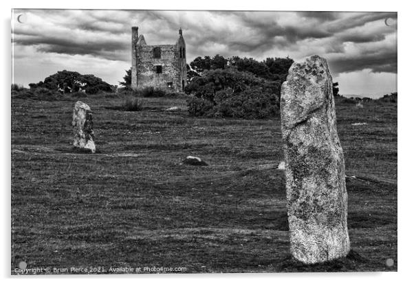 Phoenix Engine House and the Hurlers, Minions, Cor Acrylic by Brian Pierce