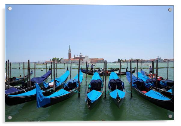 Venice Lagoon Acrylic by Scott Anderson