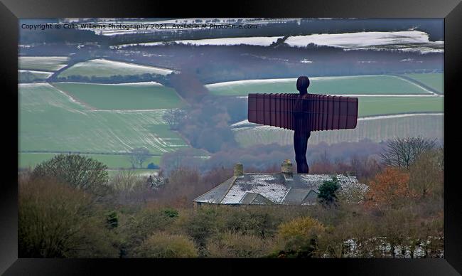 The Angel of the North  7 Framed Print by Colin Williams Photography