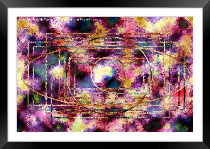 Hypnotic Gaze Framed Mounted Print by Keith Towers Canvases & Prints
