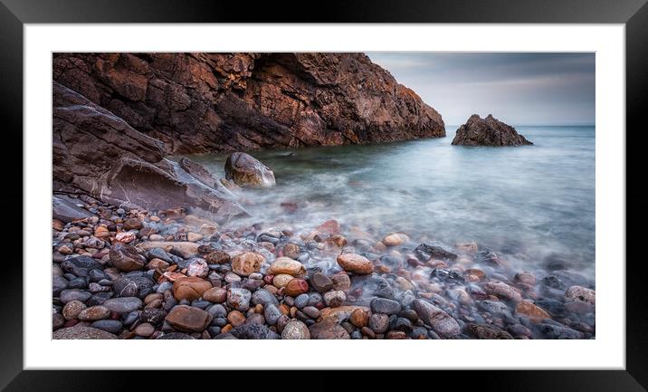 Brandy Cove Framed Mounted Print by Leighton Collins