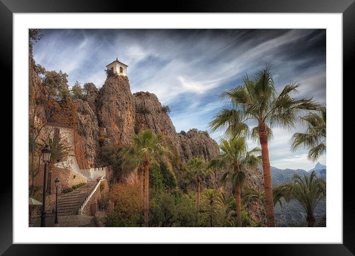 Guadalest Framed Mounted Print by Leighton Collins