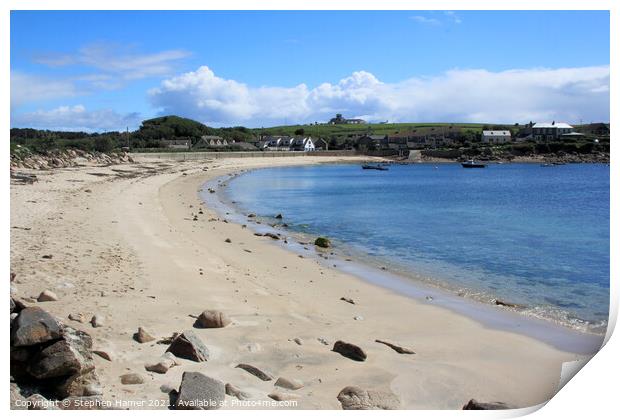 Old Town Bay Print by Stephen Hamer