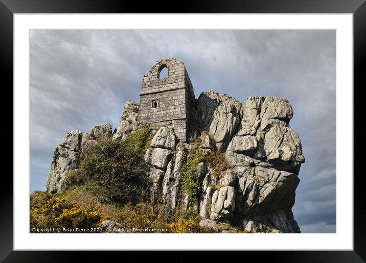 Roche Rock, Roche, Cornwall Framed Mounted Print by Brian Pierce