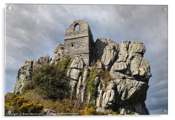 Roche Rock, Roche, Cornwall Acrylic by Brian Pierce