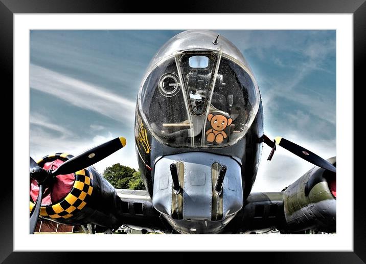 The Nose of Sally B Framed Mounted Print by Simon Hackett