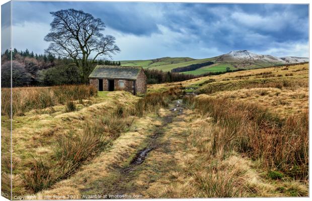 Shutlingsloe Hill, Peak District National Park Canvas Print by Jim Monk