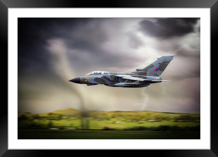 Tornado GR4 Pass Framed Mounted Print by J Biggadike