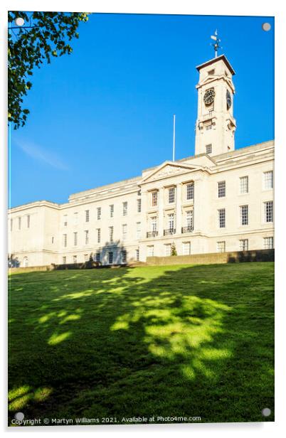 University of Nottingham Acrylic by Martyn Williams