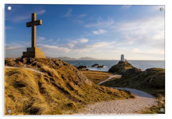 Llanddwyn Island - Anglesey Acrylic by Martin Noakes