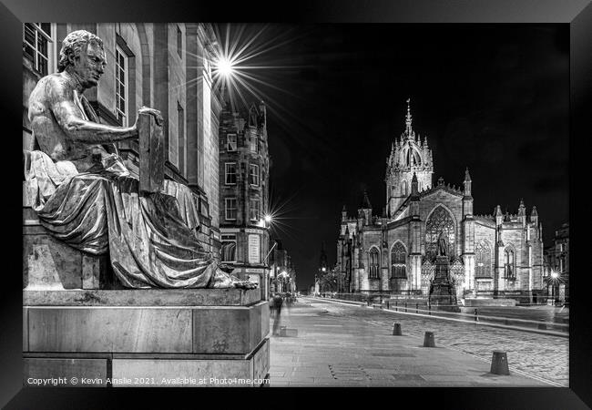 St Giles Cathedral  Framed Print by Kevin Ainslie
