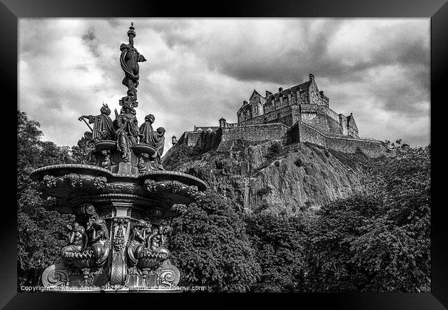 Ross Fountain  Framed Print by Kevin Ainslie