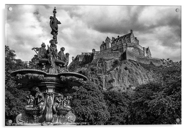 Ross Fountain  Acrylic by Kevin Ainslie