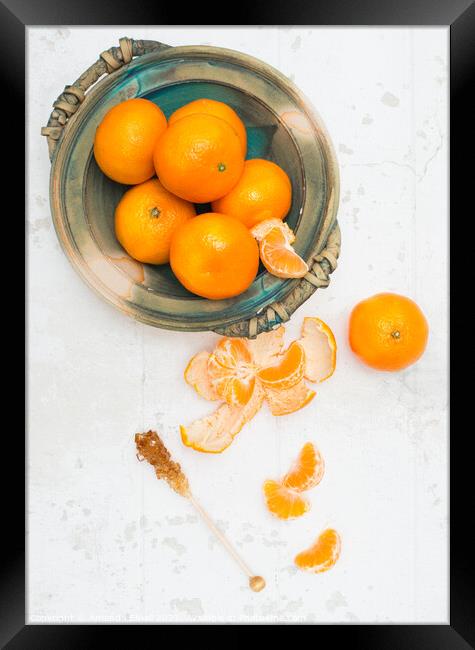 Clementines Framed Print by Amanda Elwell