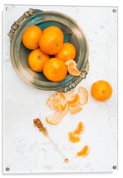 Clementines Acrylic by Amanda Elwell