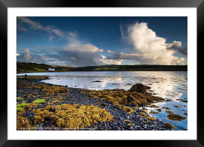 Loch Greshorn Isle of Skye scotland 176 Framed Mounted Print by PHILIP CHALK