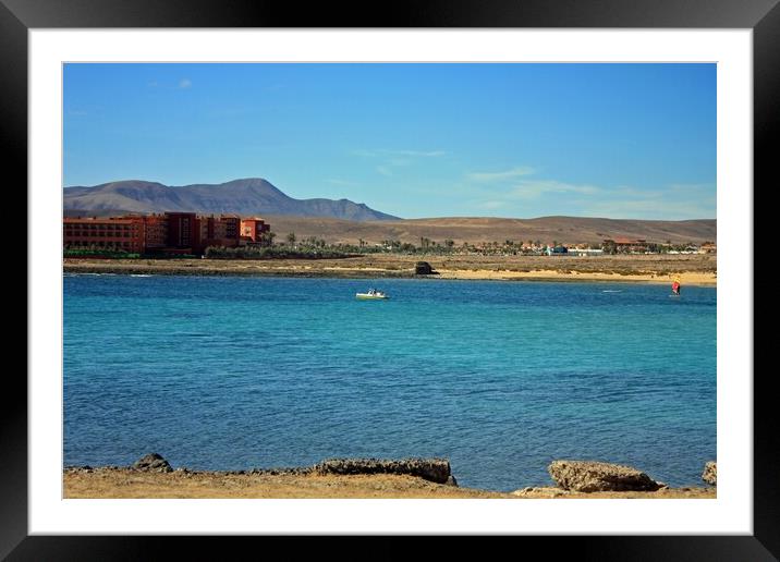 Fuerteventura, Spain Framed Mounted Print by chris smith