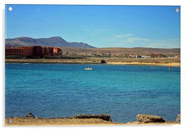 Fuerteventura, Spain Acrylic by chris smith
