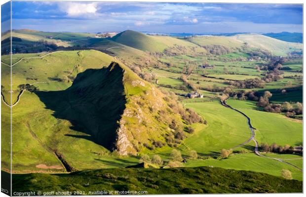 Parkhouse Hill Canvas Print by geoff shoults