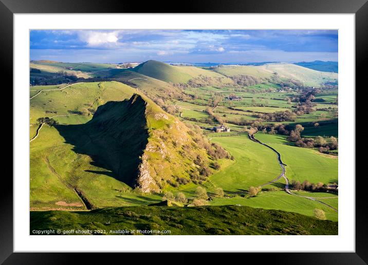 Parkhouse Hill Framed Mounted Print by geoff shoults