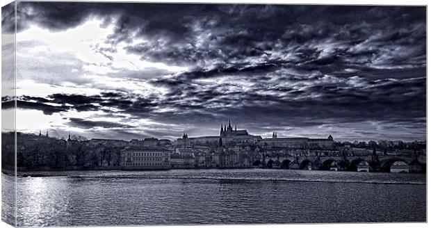 Prague Castle Canvas Print by Andy Wager