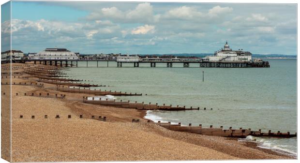 Majestic Eastbourne Pier Canvas Print by Wendy Williams CPAGB