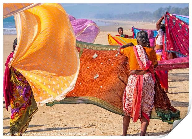 Colours of India Print by geoff shoults