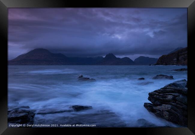 The Misty Isle Framed Print by Daryl Peter Hutchinson