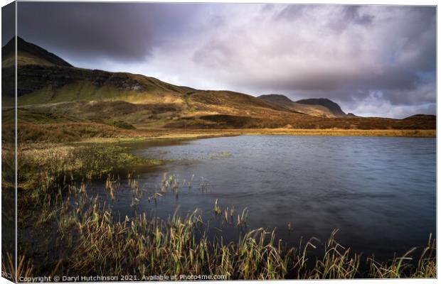 Loch Cuithir Canvas Print by Daryl Peter Hutchinson