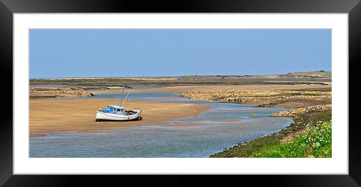 Awaiting the Tide Framed Mounted Print by Bel Menpes