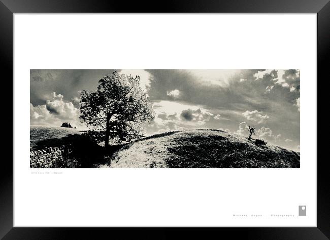 Little and Large (Cumbria [England]) Framed Print by Michael Angus