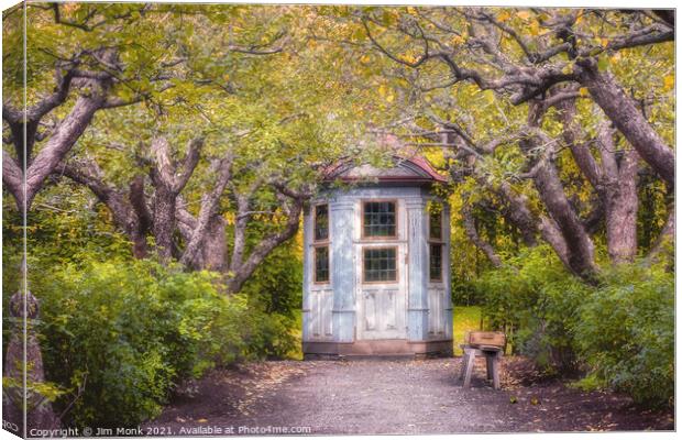 The Herb House Canvas Print by Jim Monk