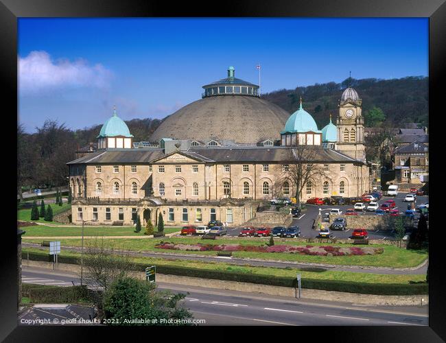 Devonshire Dome, Buxton Framed Print by geoff shoults