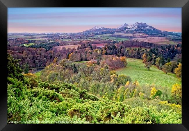 Scott's View, Melrose, Scottish Borders Framed Print by Martyn Arnold