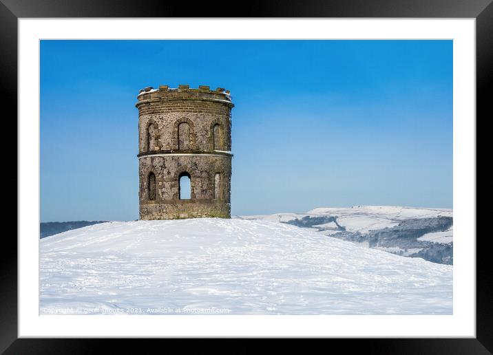 Solomon's Temple, Buxton Framed Mounted Print by geoff shoults