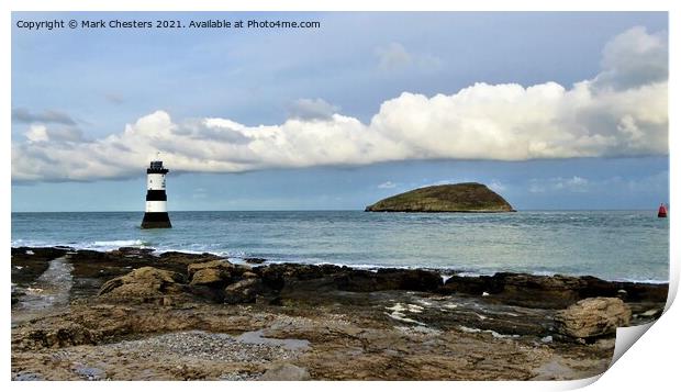 Penmon point Print by Mark Chesters